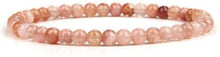 Lade das Bild in den Galerie-Viewer, Sonnenstein Armband Edelsteine mit 7 mm Perlen echte heilende Kristalle Edelsteinschmuck
