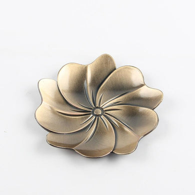 Metall Räucherstäbchenhalter Platte Blume Teller - SHUAIVIBES