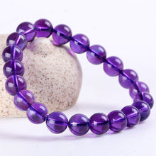 Lade das Bild in den Galerie-Viewer, Premium Amethyst Armband Edelsteine
