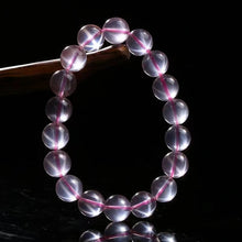 Lade das Bild in den Galerie-Viewer, Premium Rosenquarz Armband Edelsteine
