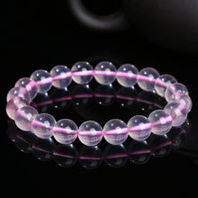 Lade das Bild in den Galerie-Viewer, Premium Rosenquarz Armband Edelsteine
