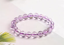 Lade das Bild in den Galerie-Viewer, Amethyst geschnitten Armband Edelsteine
