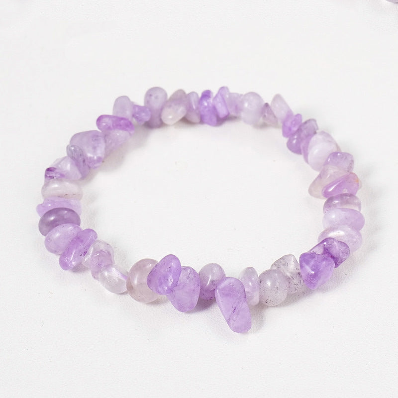 Lavendel Amethyst Splitterarmband