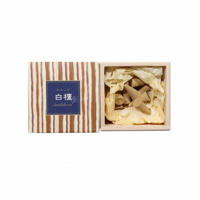 Kayuragi Räucherkegel - Sandalwood (Sandelholz) - SHUAIVIBES