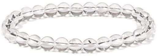 Bergkristall Armband Edelsteine mit 8 mm Perlen echte heilende Kristalle Edelsteinschmuck