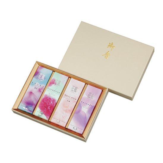 Japanische Räucherstäbchen Ka Fuh Geschenkset I Aqua Hinoki Lavendel Weiße Pflaume - SHUAIVIBES