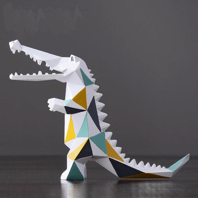Dekoration Nordische Kunst Keramik Krokodil - SHUAIVIBES