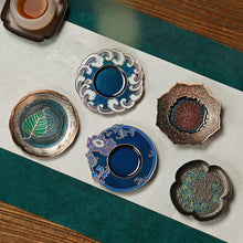 Lade das Bild in den Galerie-Viewer, Räucherstäbchenhalter Metall, hochwertige Zinklegierung Incense Holder Metal Ash Catcher - SHUAIVIBES
