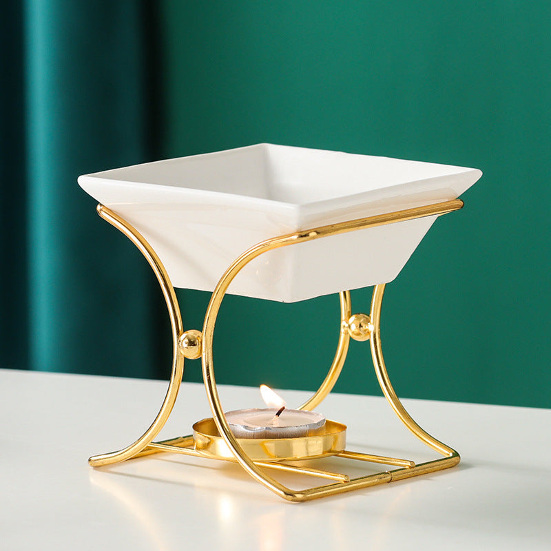 Duftlampe Gold - Keramische Schale