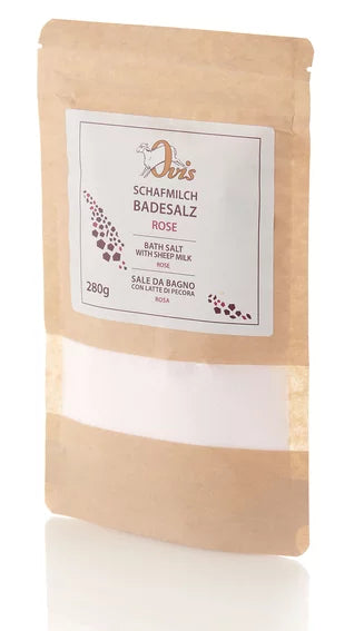 SCHAFMILCH-BADESALZ Rose 280G