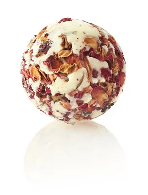 Schafmilch-Badekugeln Rose 4 CM 50 G