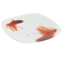 Lade das Bild in den Galerie-Viewer, Yume No Yume Japanischer Räucherstäbchenhalter Keramik - Gold Fish
