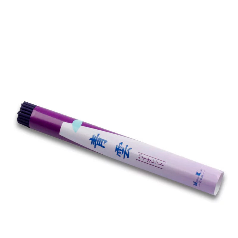 Japanische Räucherstäbchen Rolle Seiun Violet (blumiges Sandelholz)